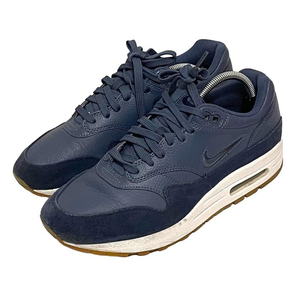 Nike Shoes - Nike Air Max 1 Premium SC Leather Suede Sneaker Blue AA0512-400 Size 9